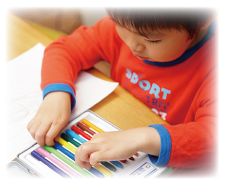 お絵描きの写真